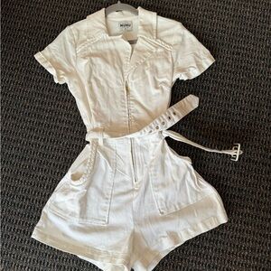 Show me your mumu romper (denim)